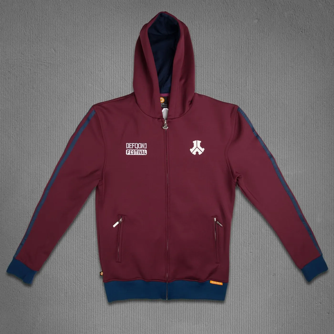 Q-Dance Defqon.1 Track Jacket (Maroon)