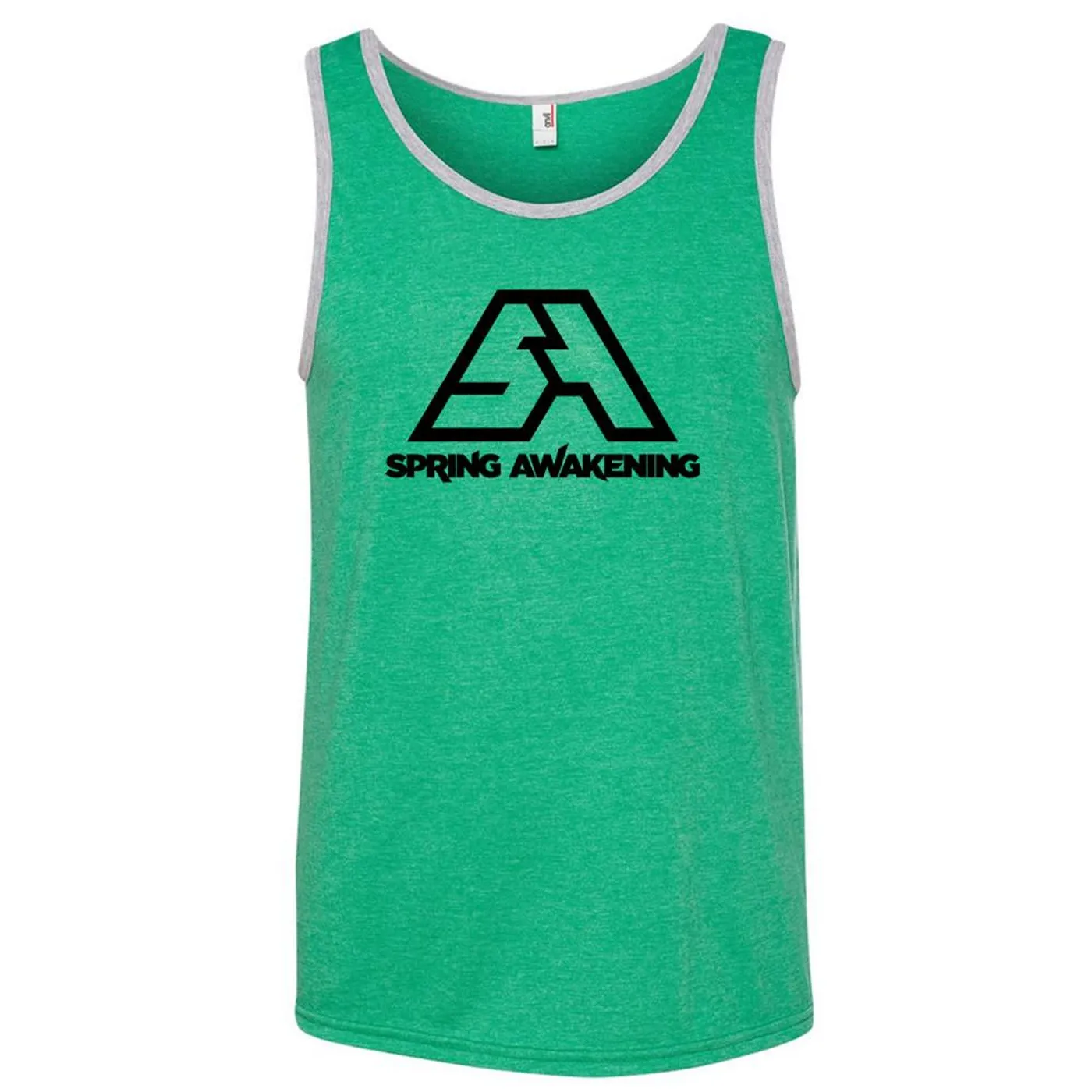 Spring Awakening Music Festival 2015 Event Logo Tank (Heather Green)