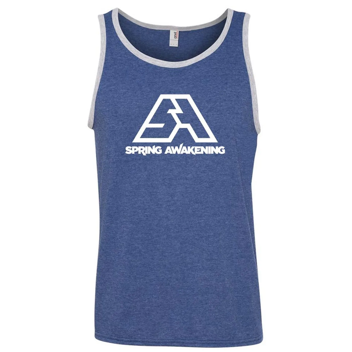 Spring Awakening Music Festival 2015 Event Logo Tank (Heather Blue)