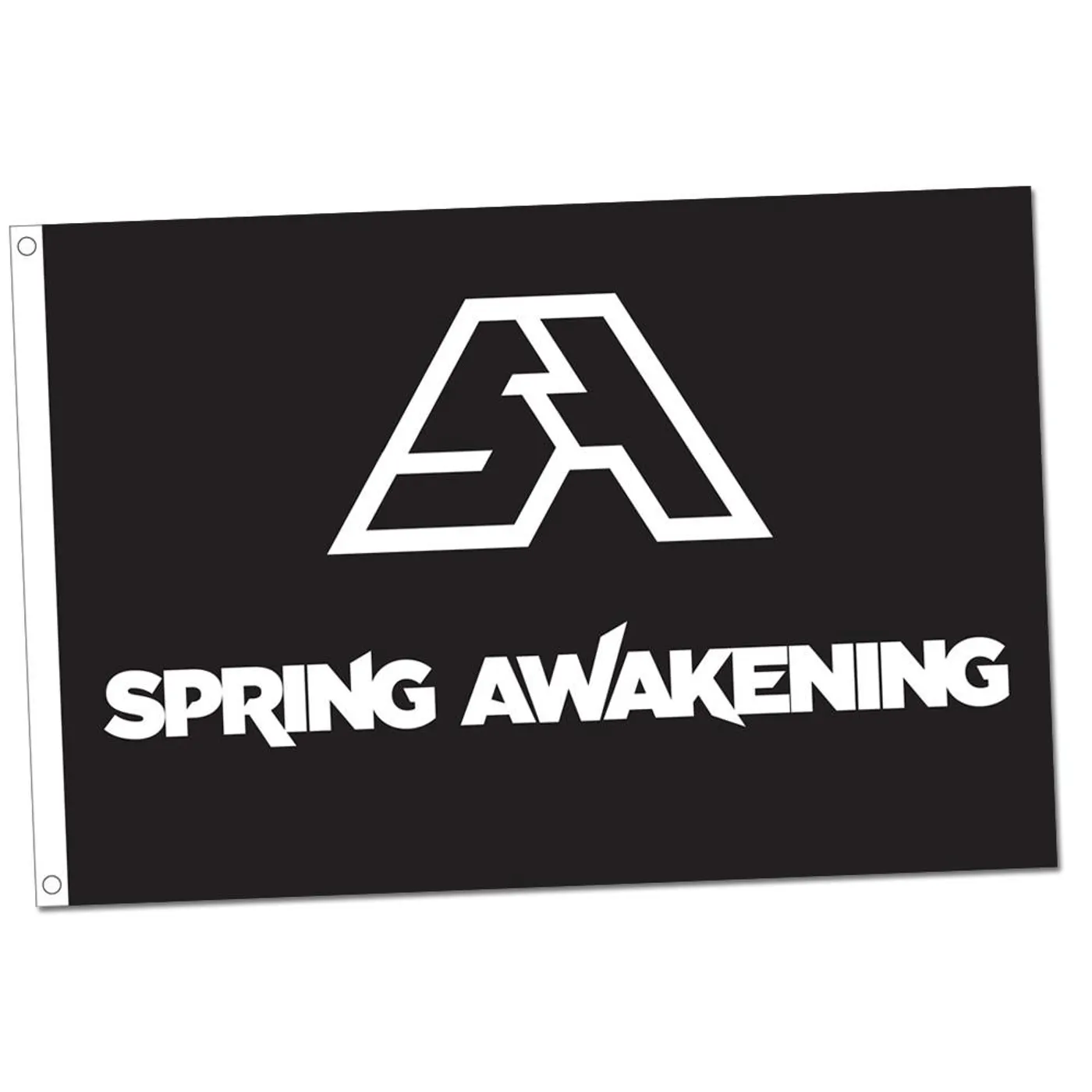 Spring Awakening Music Festival SAMF Flag (Black)