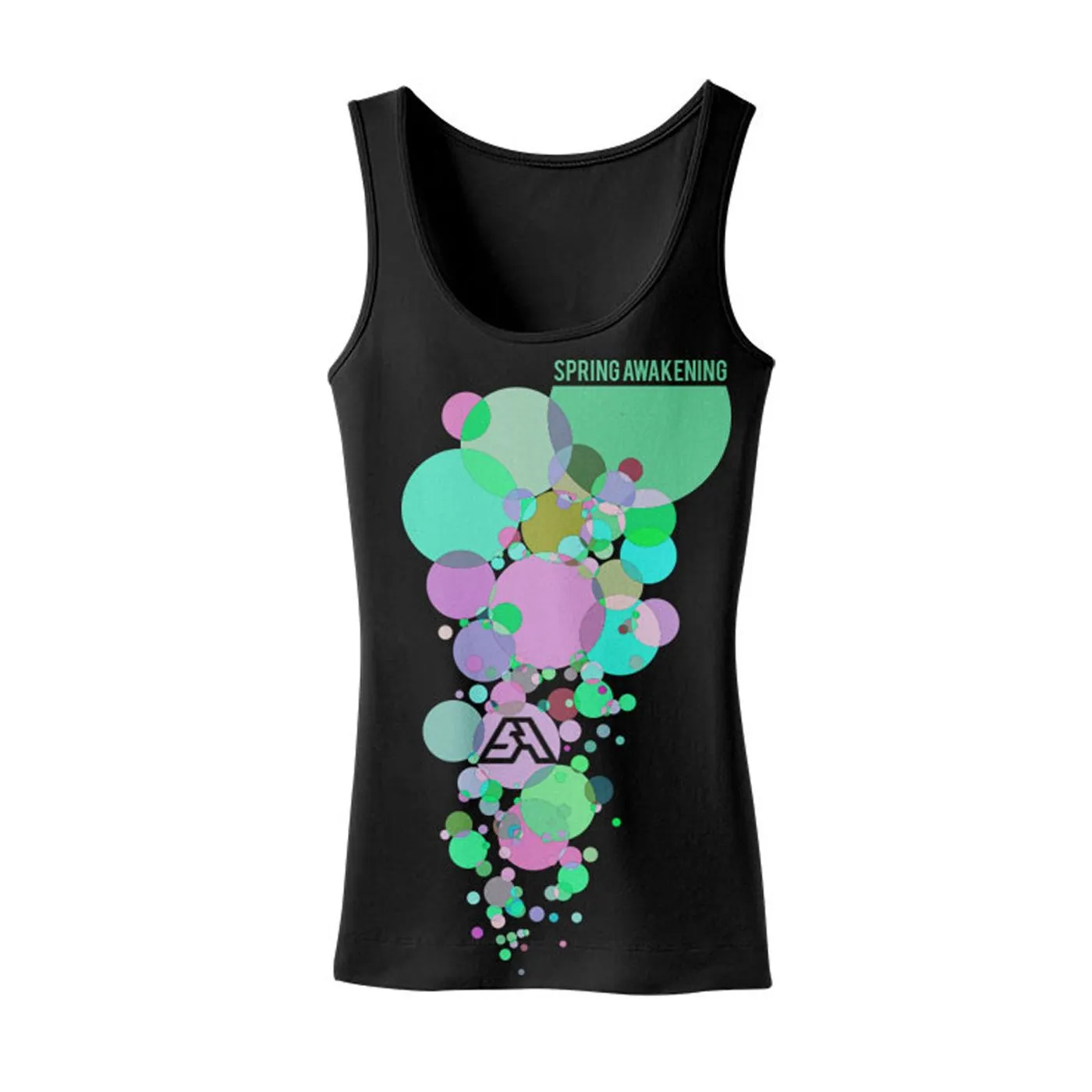 Spring Awakening Music Festival Women's Bubbly Tank Top