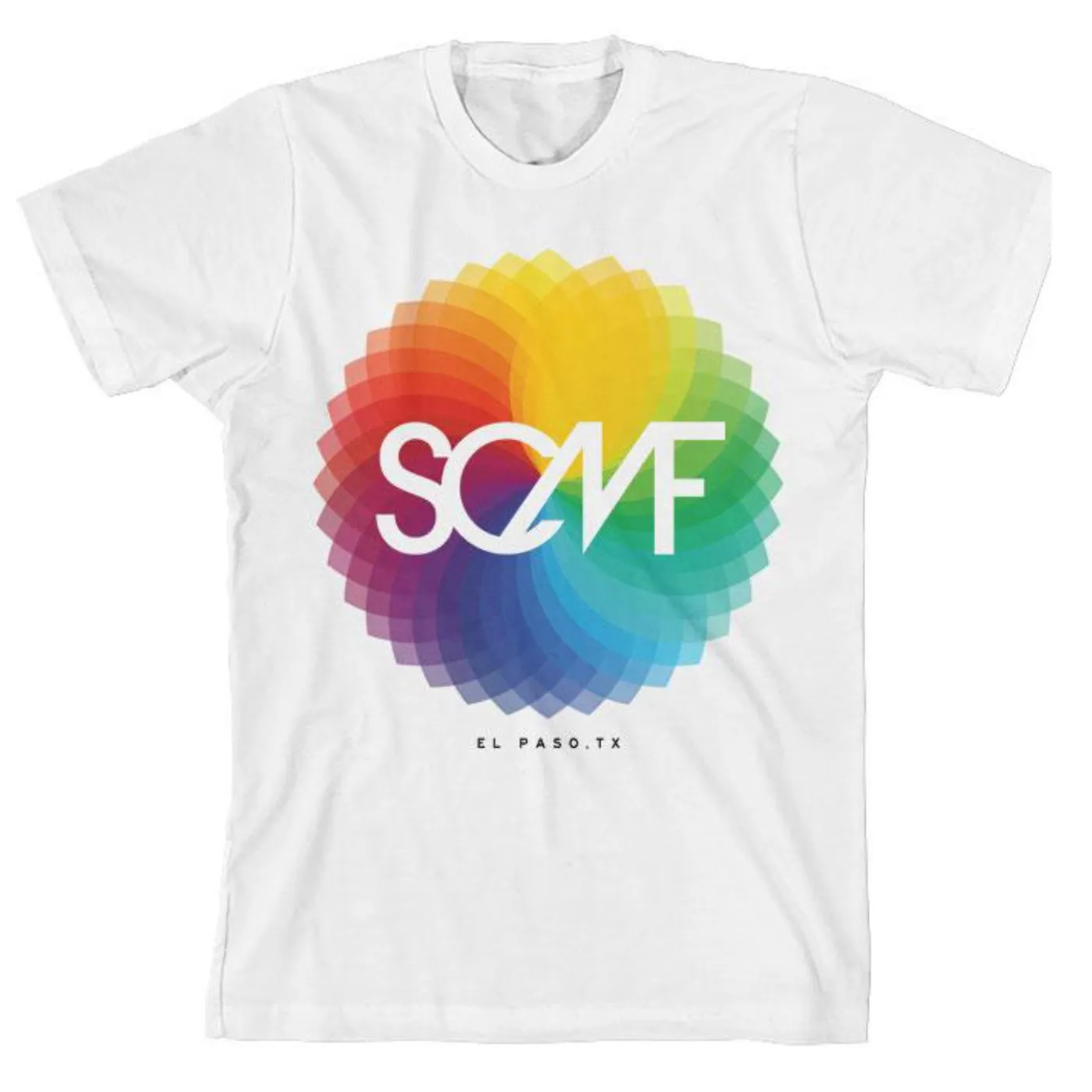 Sun City Music Festival SCMF Spinning Tee (White)