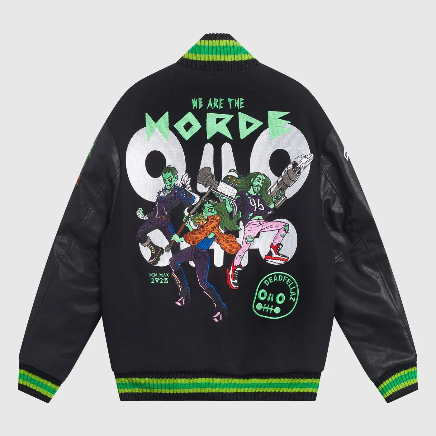 Dim Mak x Deadfellaz Varsity Jacket