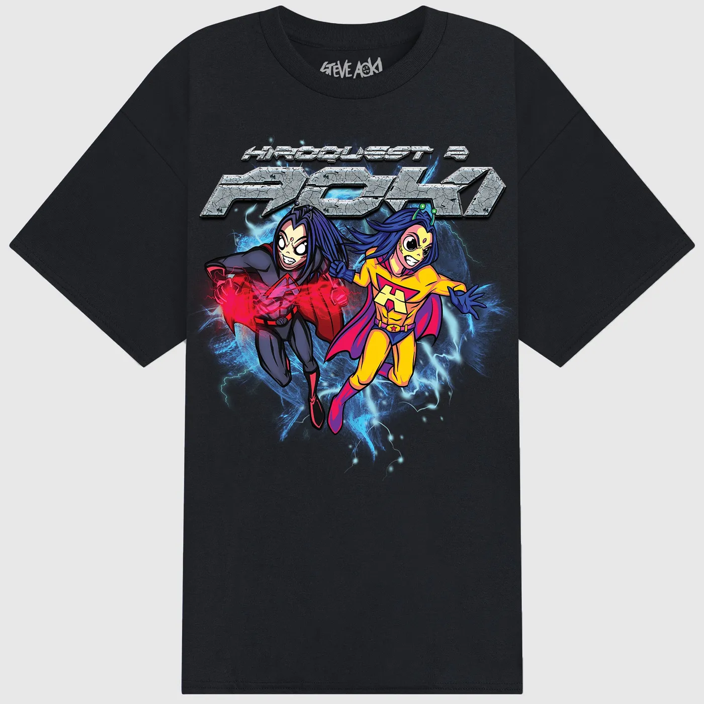 Steve Aoki - Hiroquest 2 - Winter Tour 2024 Tee