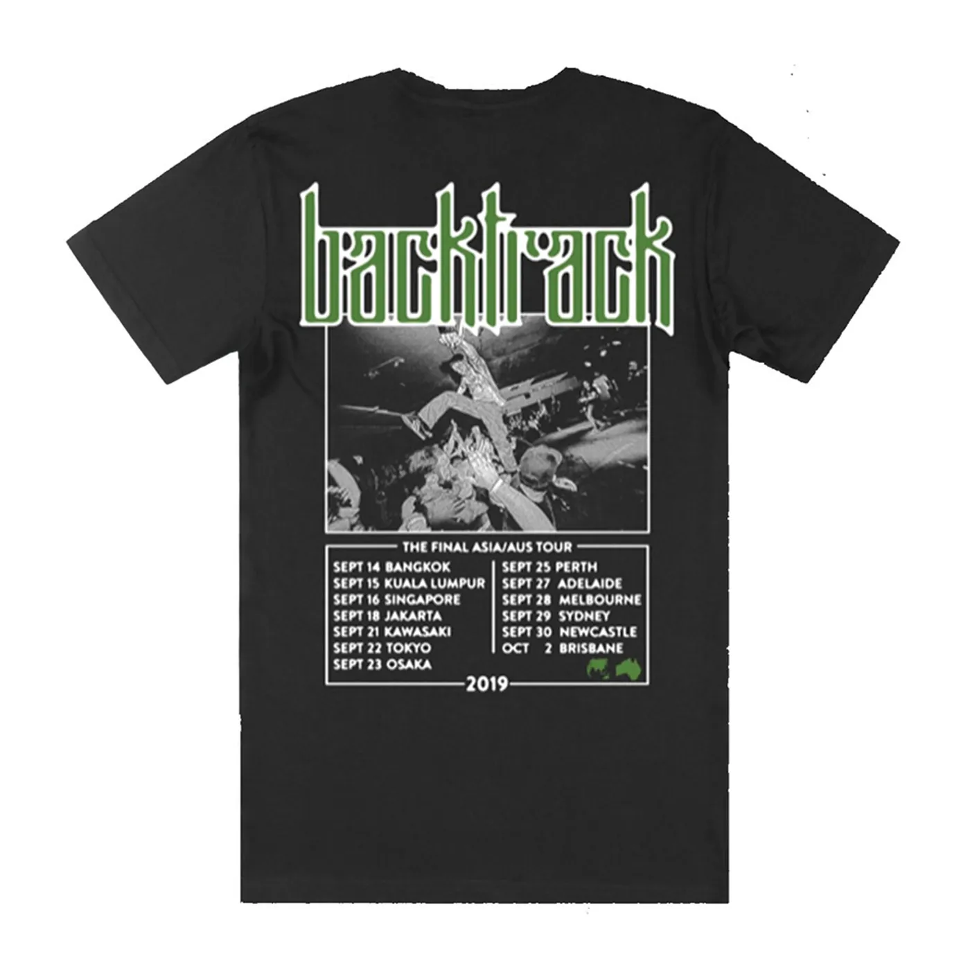 Backtrack "Final Shows Asia/Aus Tour" T-Shirt