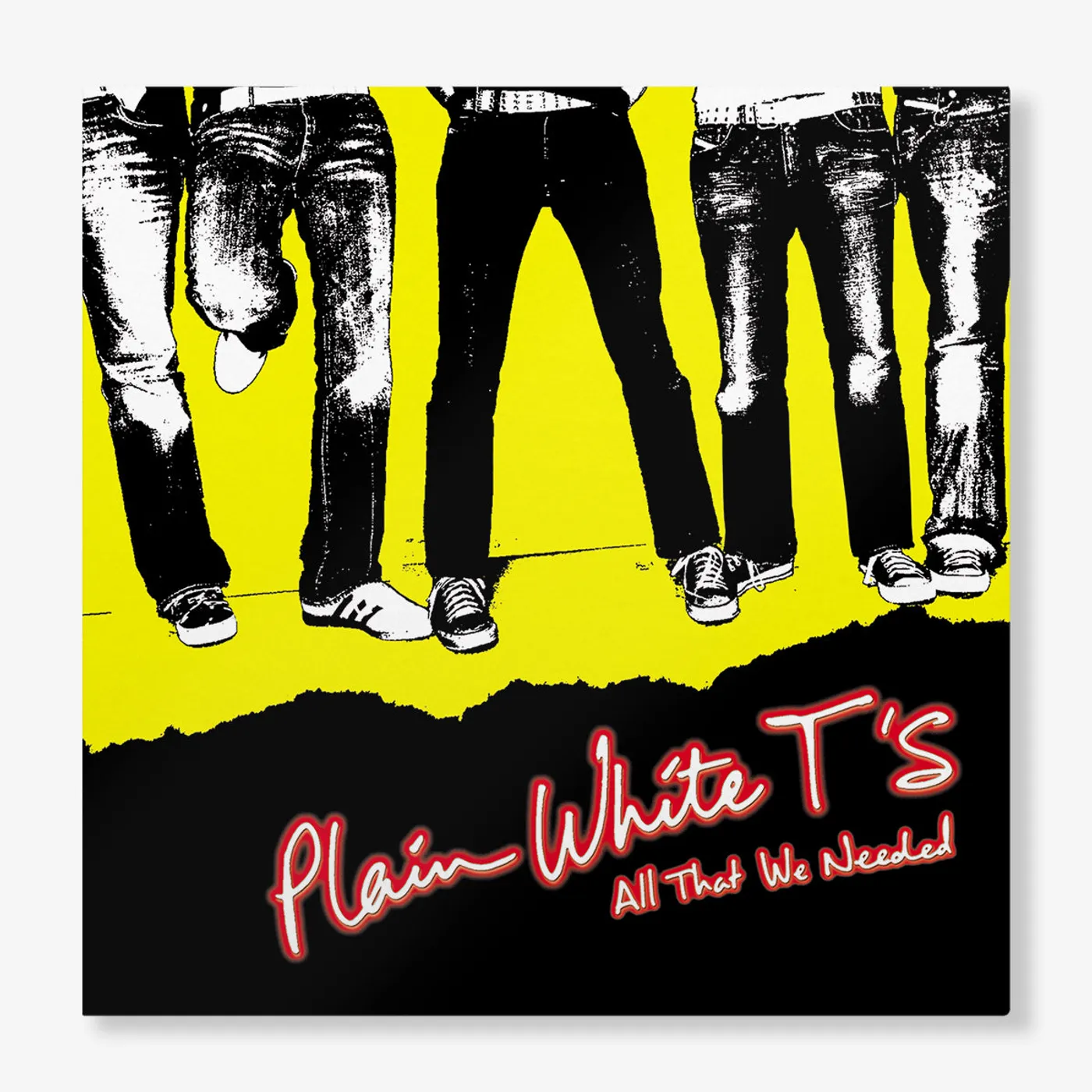 Plain White T's All That We Needed (Red Opaque LP) (Vinyl)