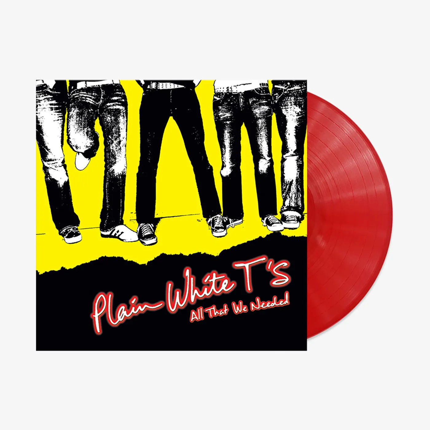 Plain White T's All That We Needed (Red Opaque LP) (Vinyl)