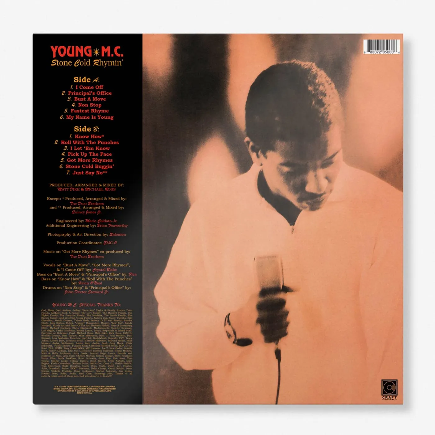 Young MC Stone Cold Rhymin' (LP) (Vinyl)