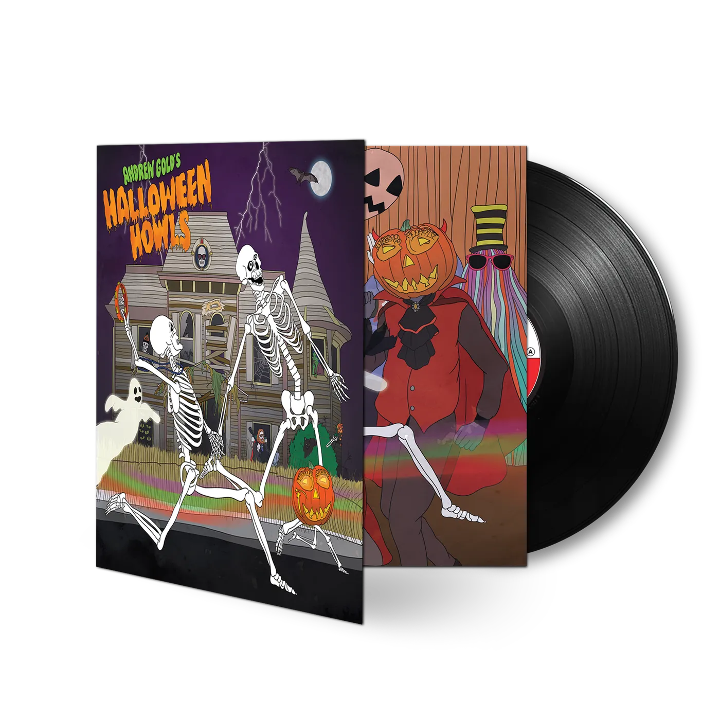 Andrew Gold Halloween Howls: Fun & Scary Music (LP - Signed by Jess Rotter) (Vinyl)