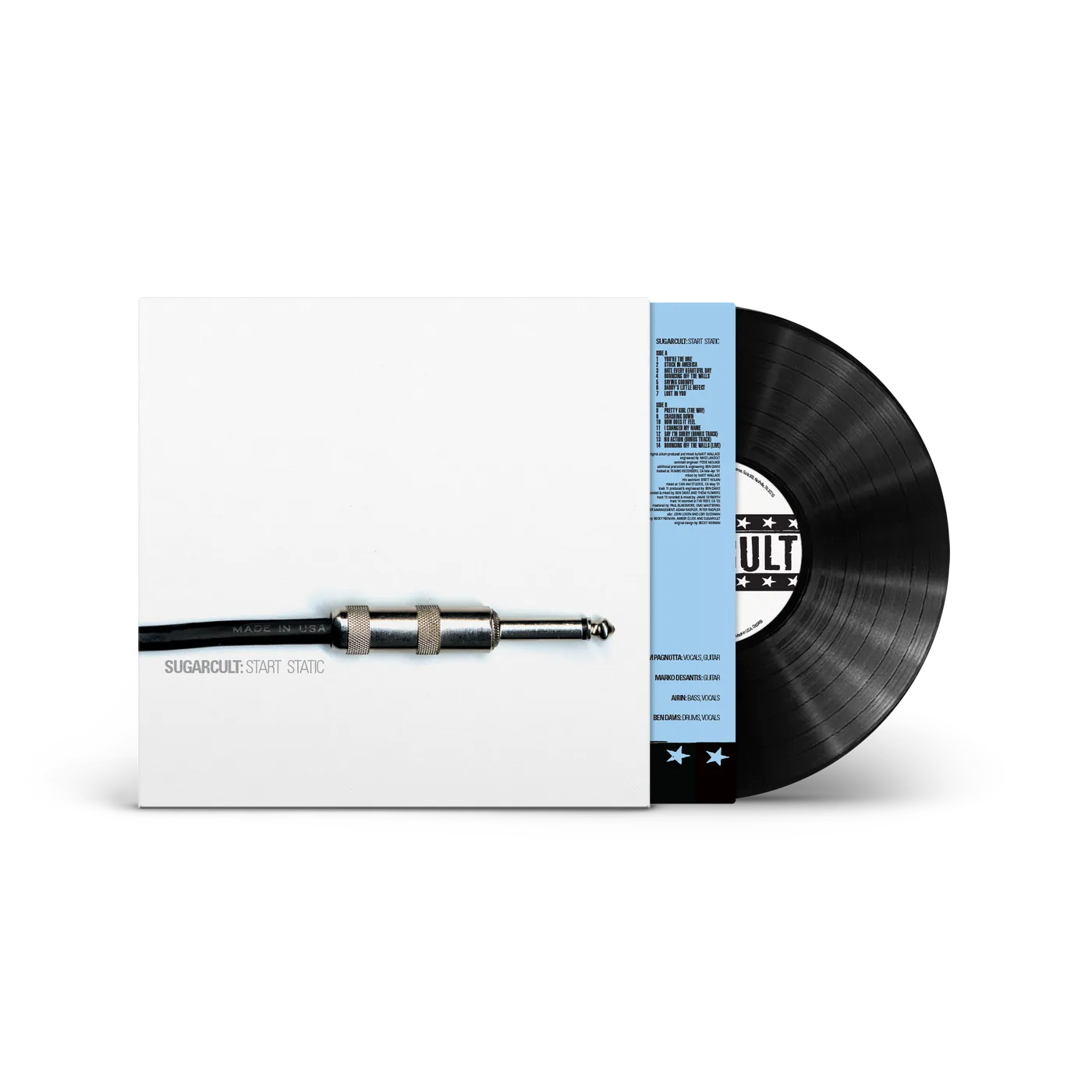 Sugarcult Start Static: 20th Anniversary Edition (Black Vinyl LP)