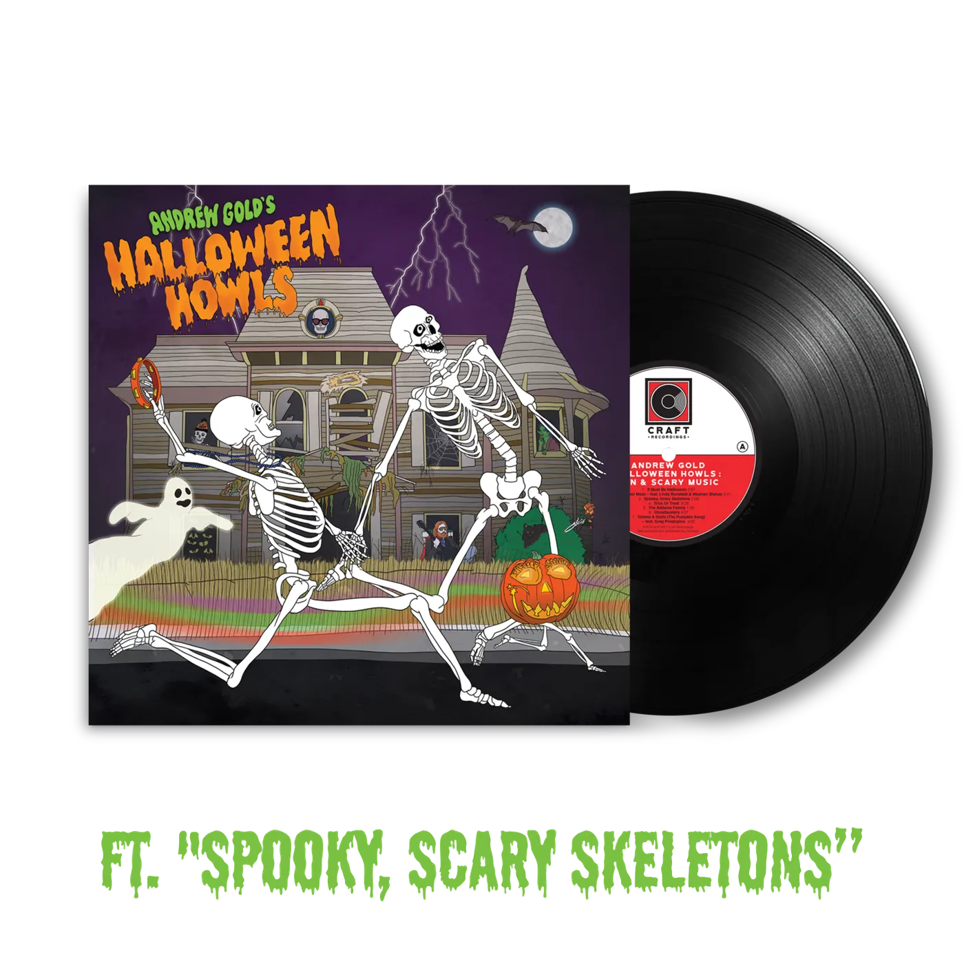 Andrew Gold Halloween Howls: Fun & Scary Music (LP) (Vinyl)