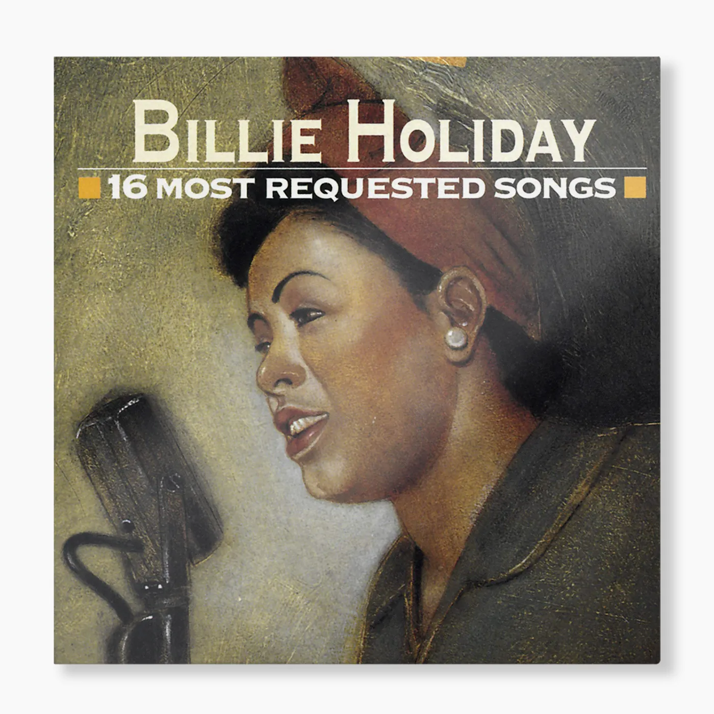Billie Holiday 16 Most Requested Songs (CD) + "Billie" Gardenia T-Shirt Bundle