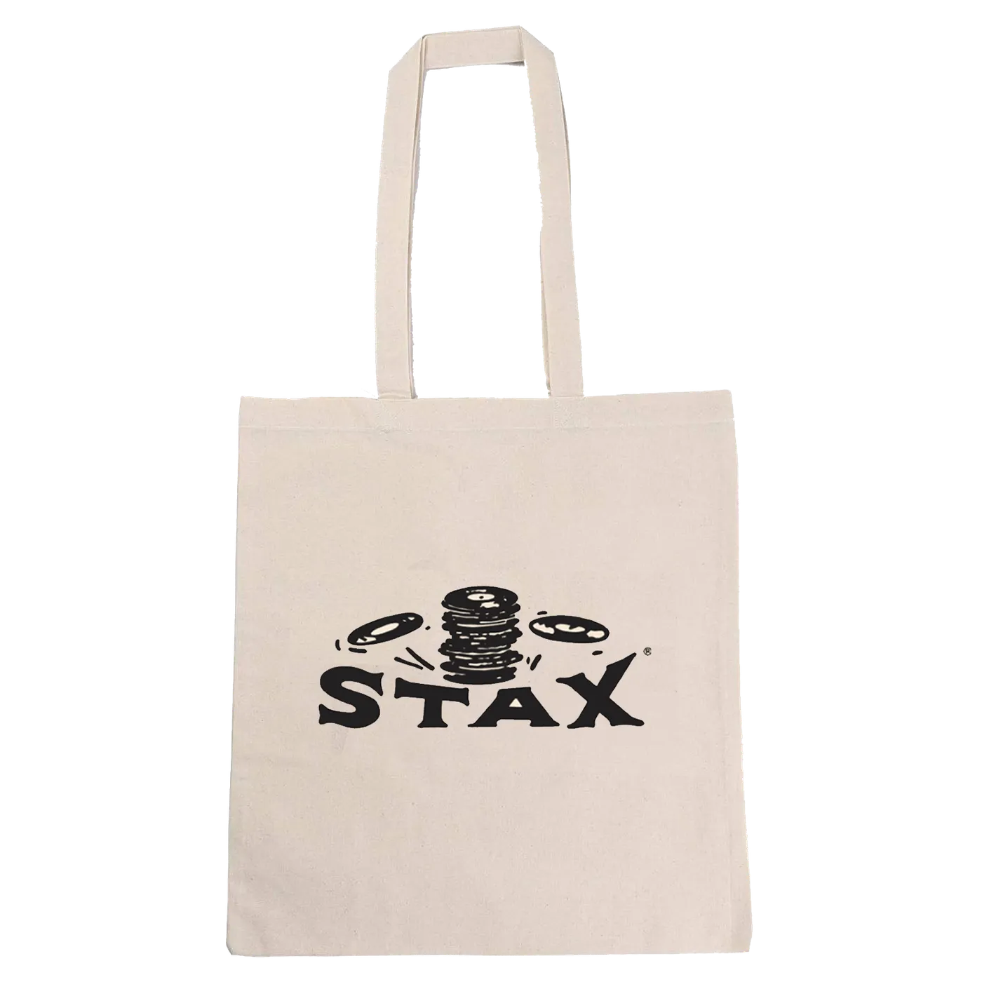 Stax Records Stax "Falling Records" Logo Canvas Tote Bag