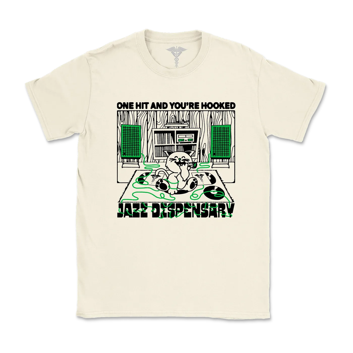 Jazz Dispensary Catnip T-Shirt (Ivory)