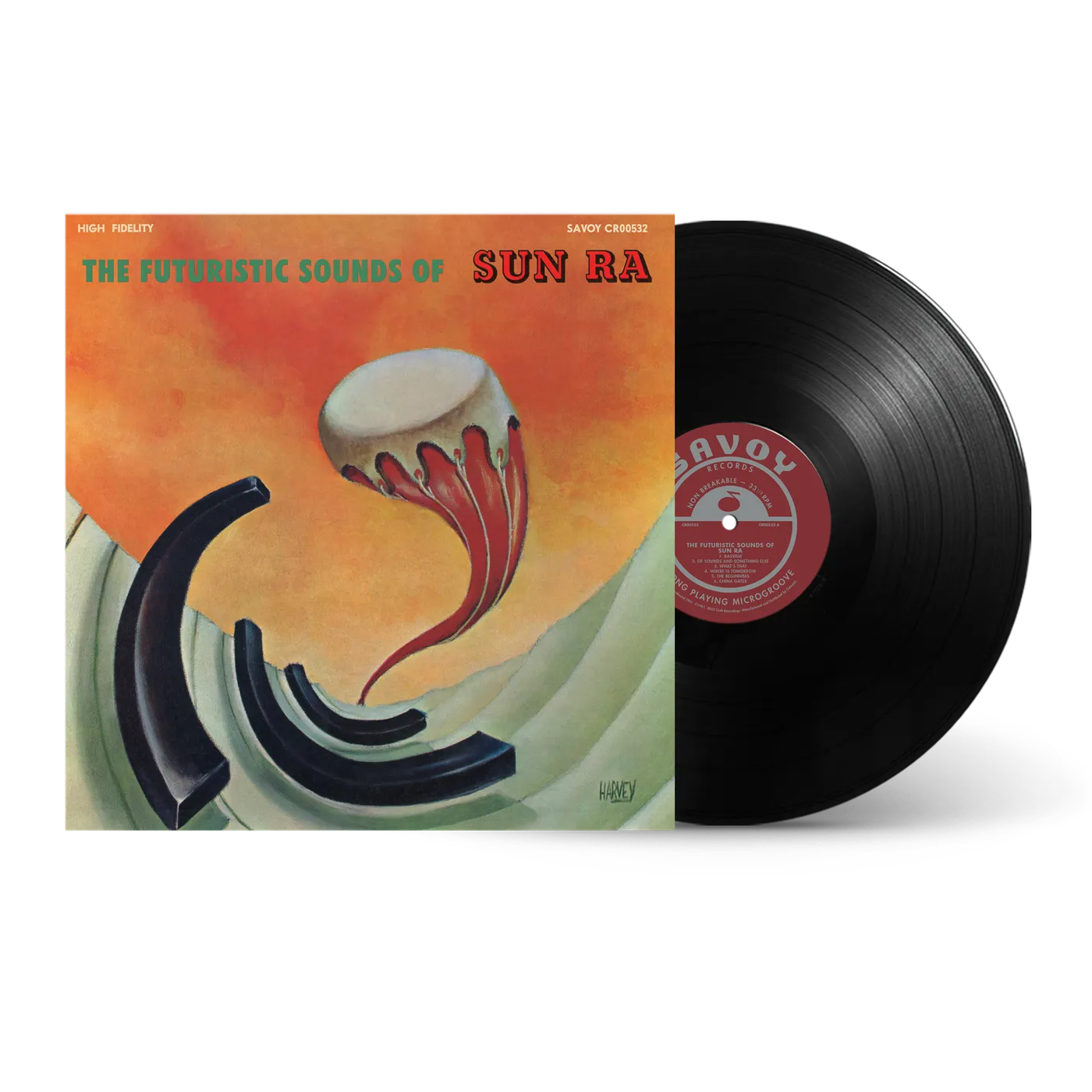 The Futuristic Sounds Of Sun Ra (180g LP) + Savoy T-Shirt Bundle