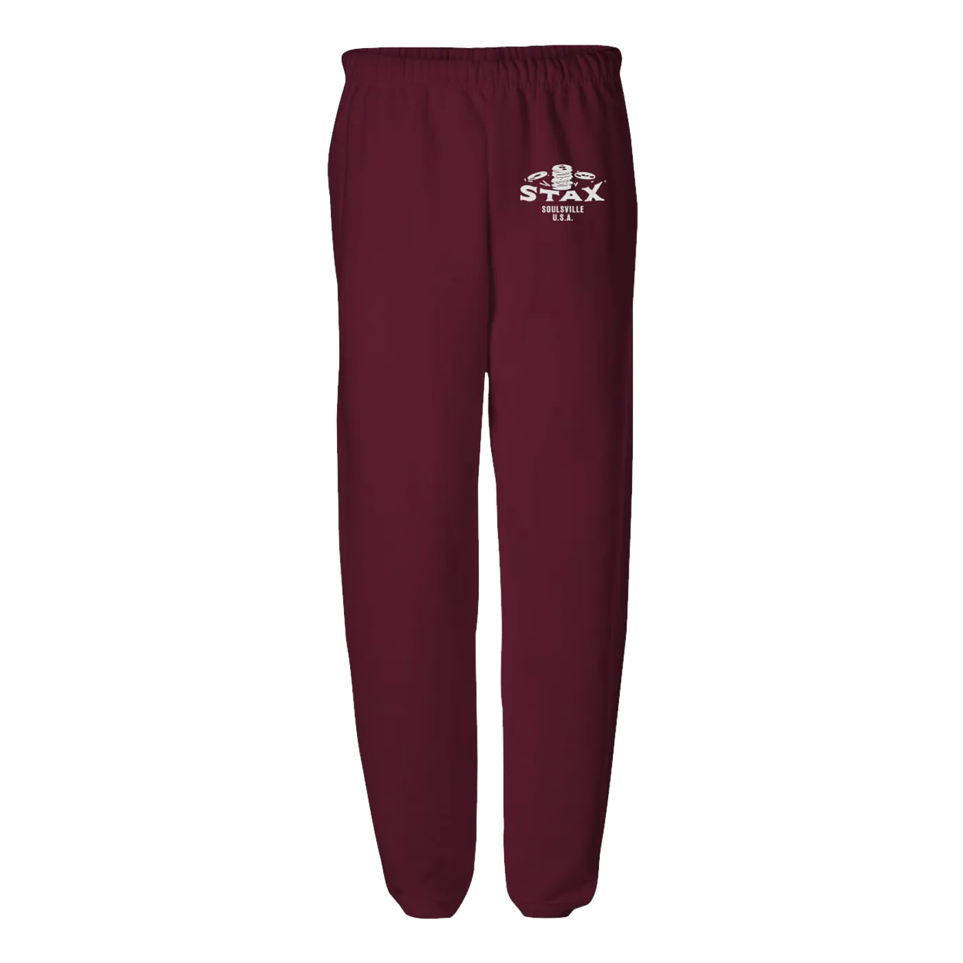 Stax Records Soulsville U.S.A. Sweatpants (Maroon)