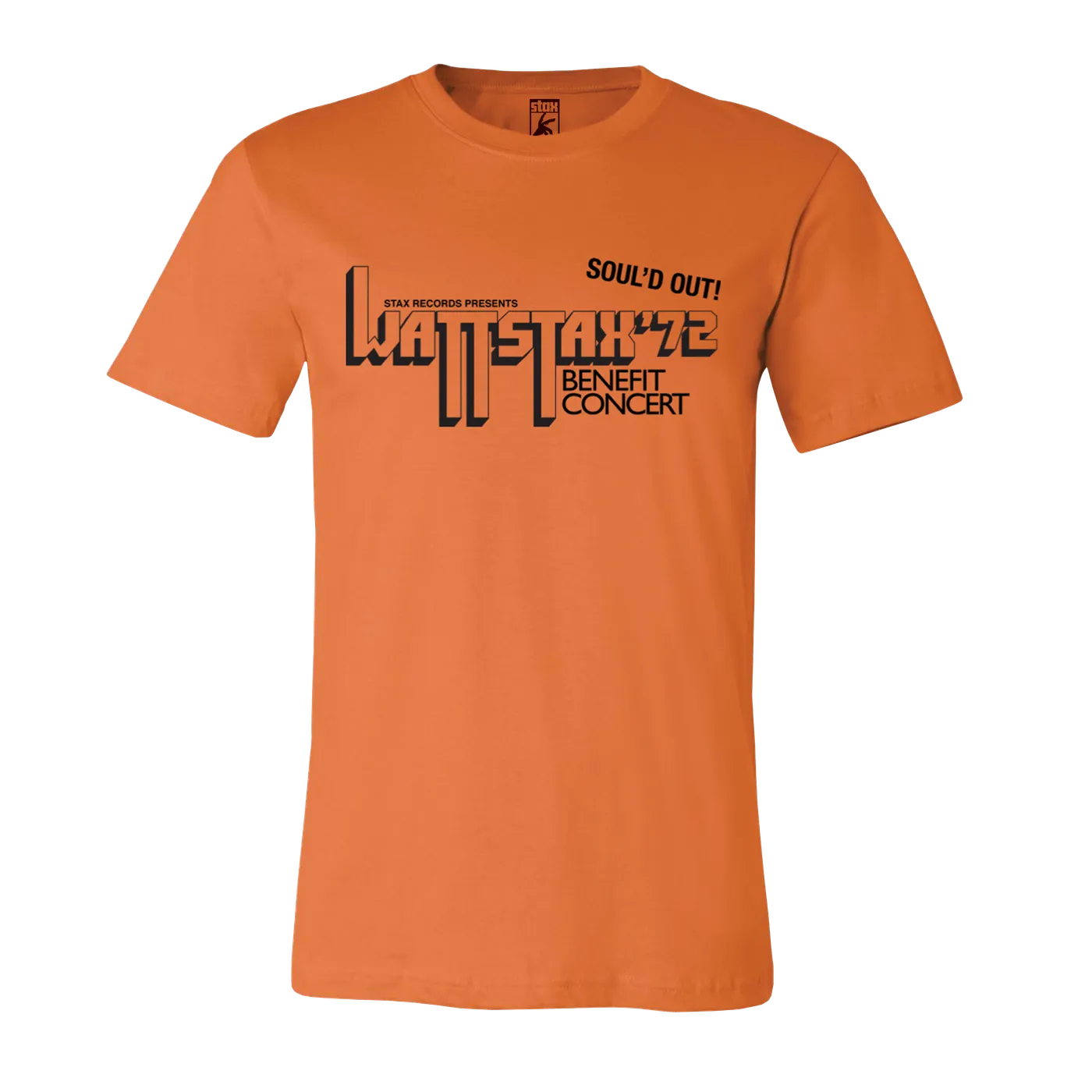 Stax Records Wattstax “Soul’d Out” T-Shirt (Burnt Orange)