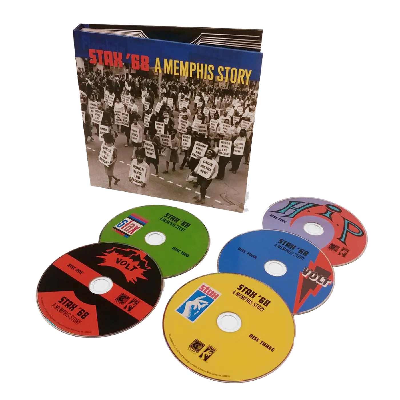 Stax Records Stax '68: A Memphis Story (5-CD)