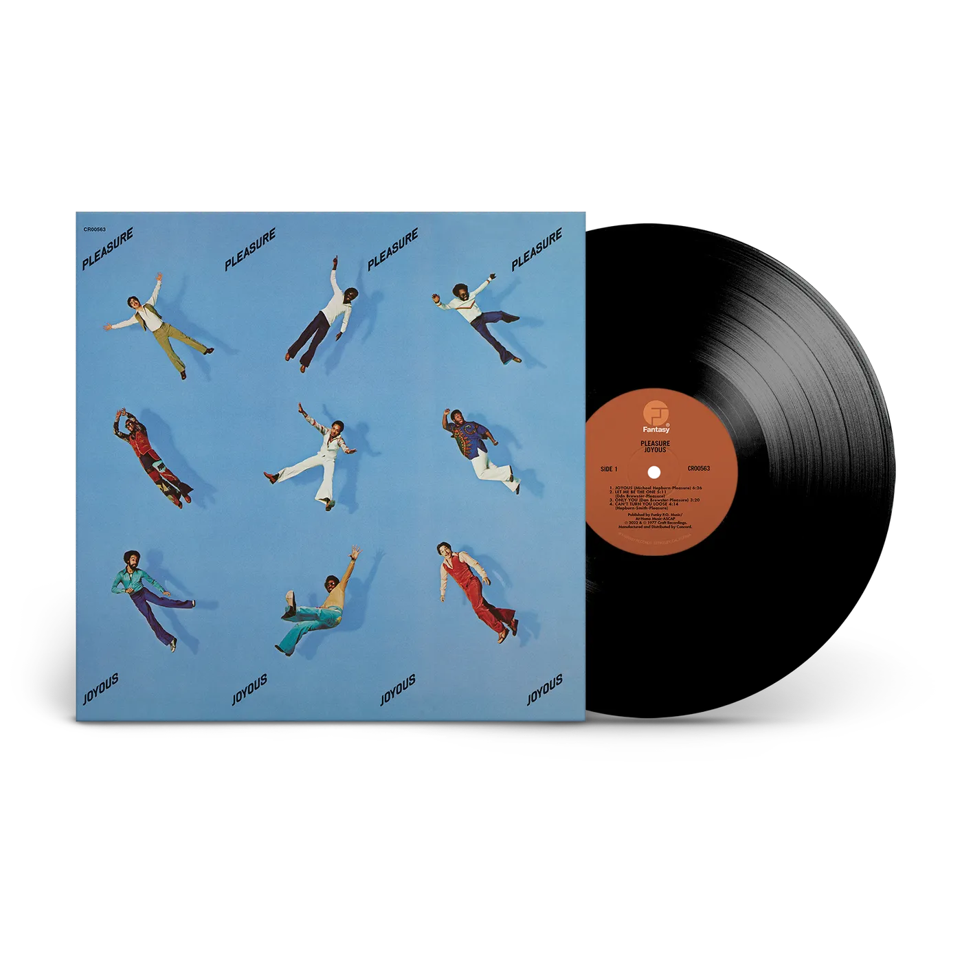 Pleasure - Joyous LP + Crewneck Bundle (180g LP + Jazz Dispensary Crewneck - Forest Green)