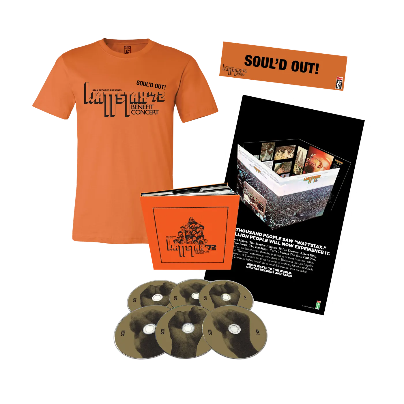Stax Records The Complete Concert 6-CD Bundle