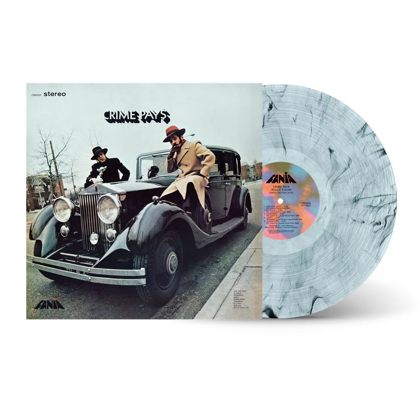 Willie Colón Crime Pays (180g Clear Smoke LP - Fania Exclusive) (Vinyl)