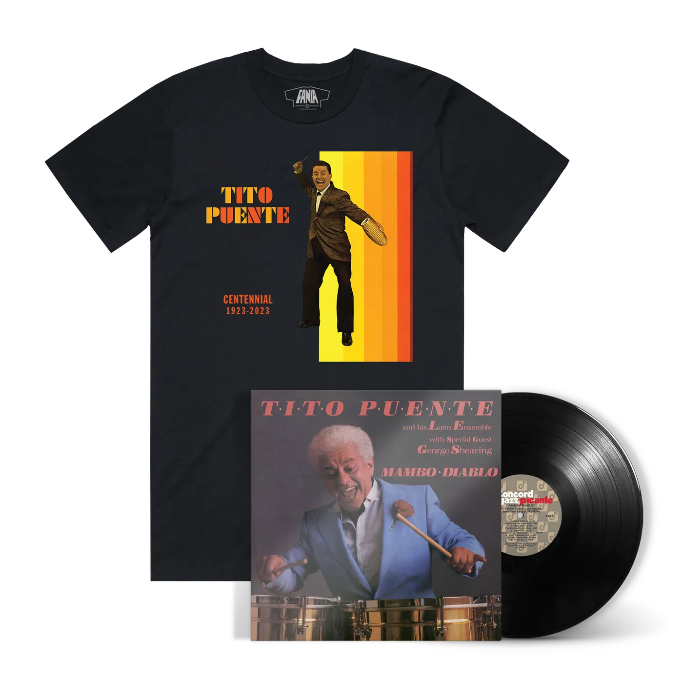 Mambo Diablo (180-gram) + Tito Puente Centennial (Black Color T-shirt)