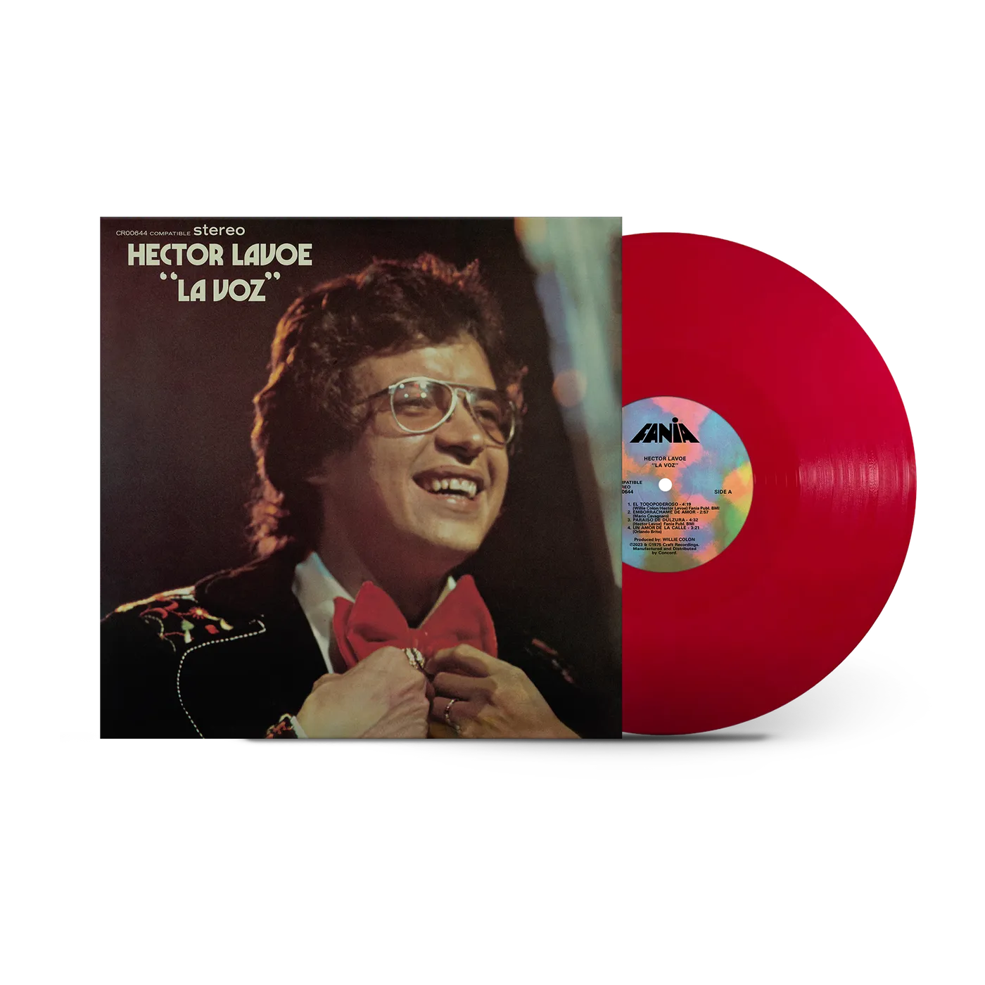 Hector Lavoe La Voz (180g Apple Red LP- Fania Exclusive) (Vinyl)