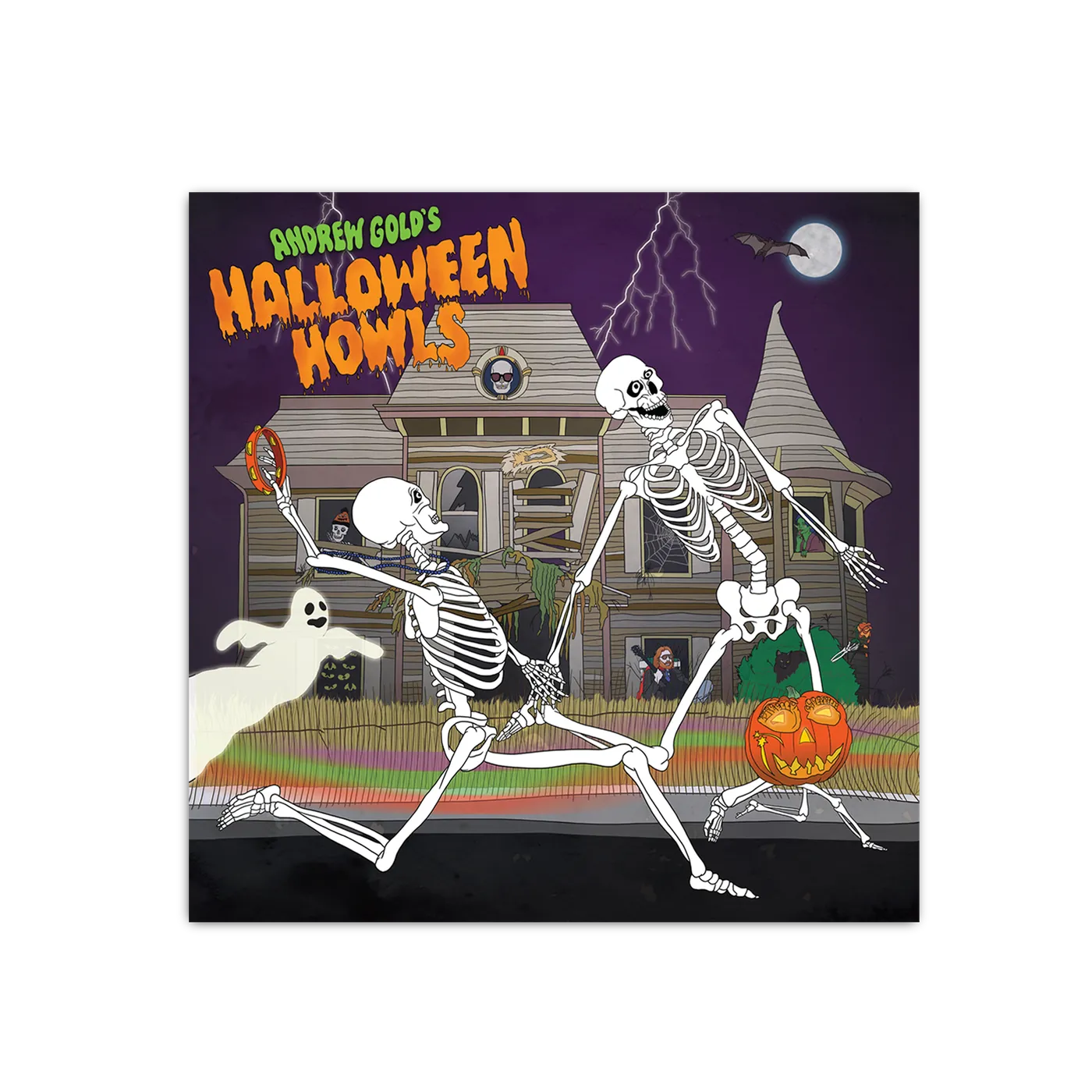 Andrew Gold Halloween Howls: Fun & Scary Music Deluxe LP (Vinyl)
