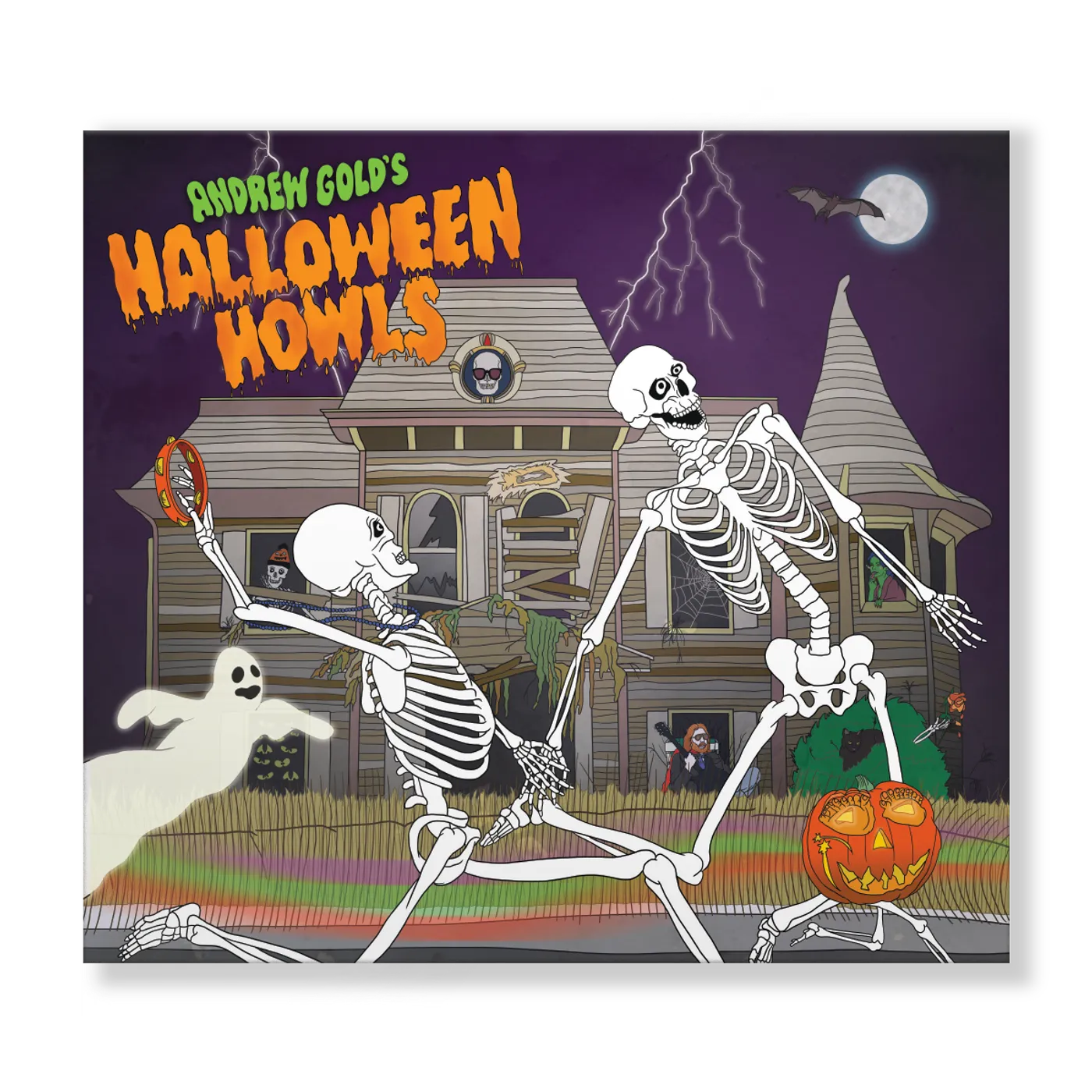 Andrew Gold Halloween Howls: Fun & Scary Music Deluxe CD