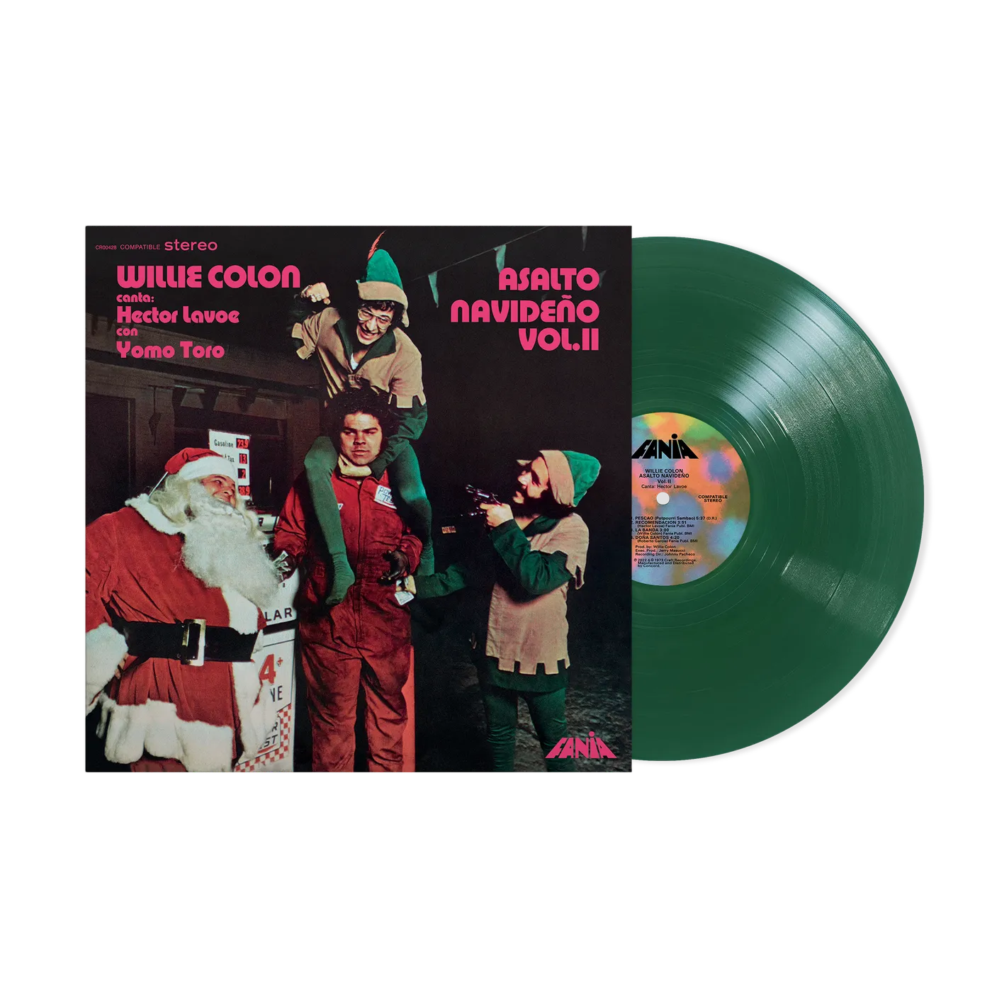 Willie Colón Asalto Navideño Vol. II (180G EVERGREEN LP – FANIA EXCLUSIVE) (Vinyl)