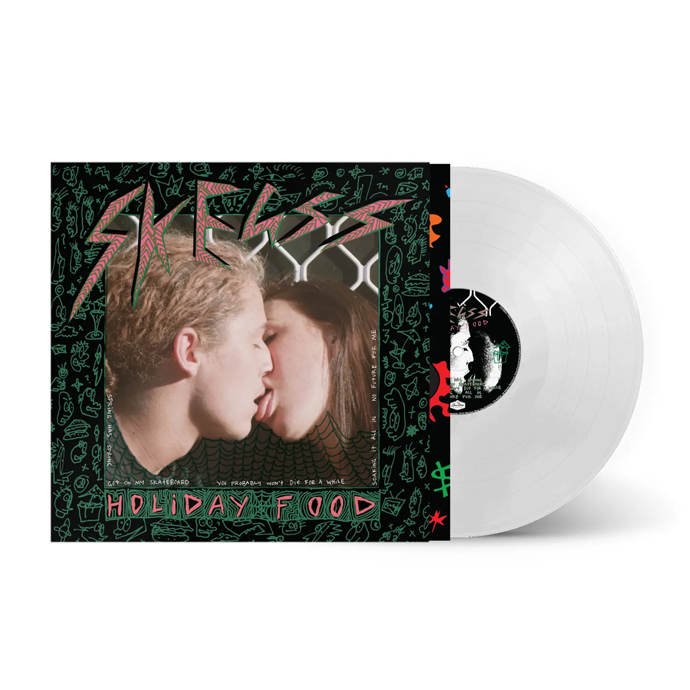 Skegss Holiday Food + Everyone Is Good At Something White Vinyl