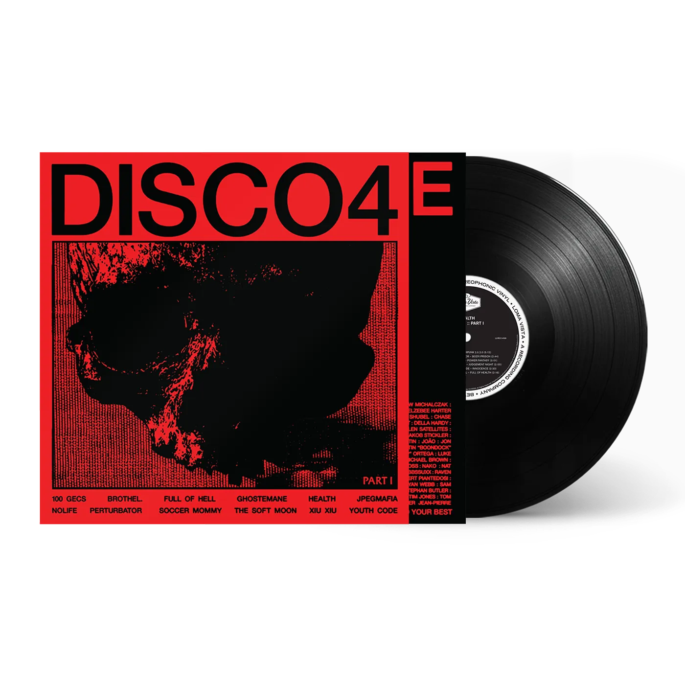 HEALTH DISCO4 :: PART I Black LP (Vinyl)