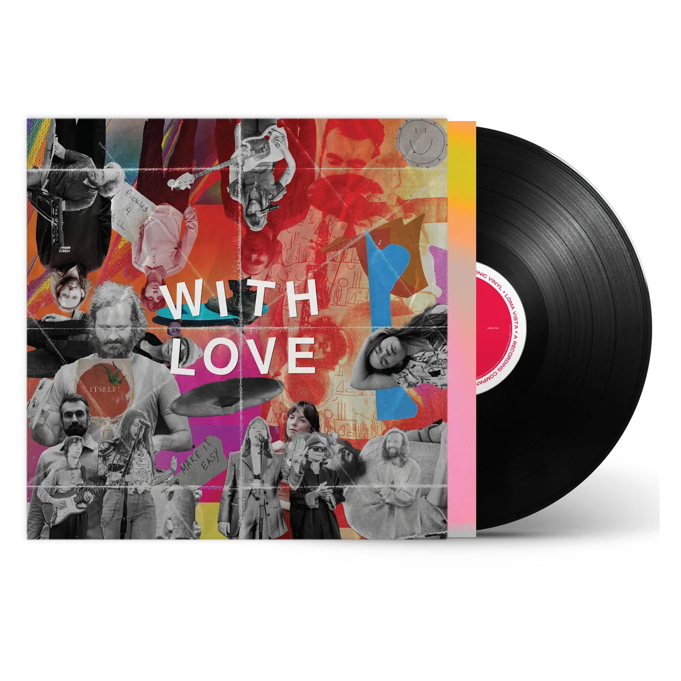 Sylvan Esso With Love Black LP (Vinyl)