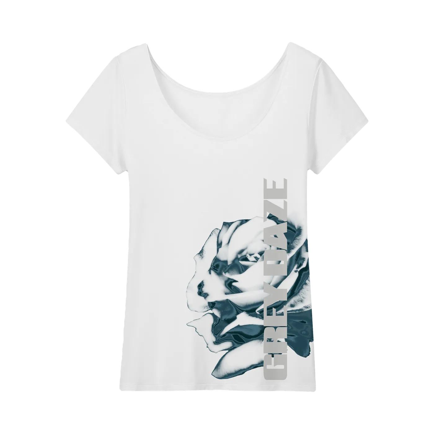 Grey Daze Womens Stripped T-Shirt