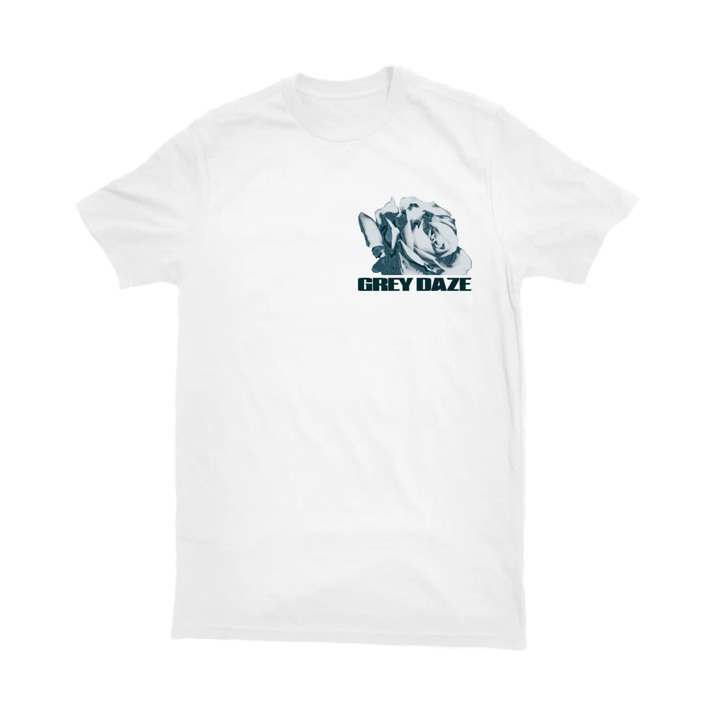 Grey Daze White Stripped T-Shirt