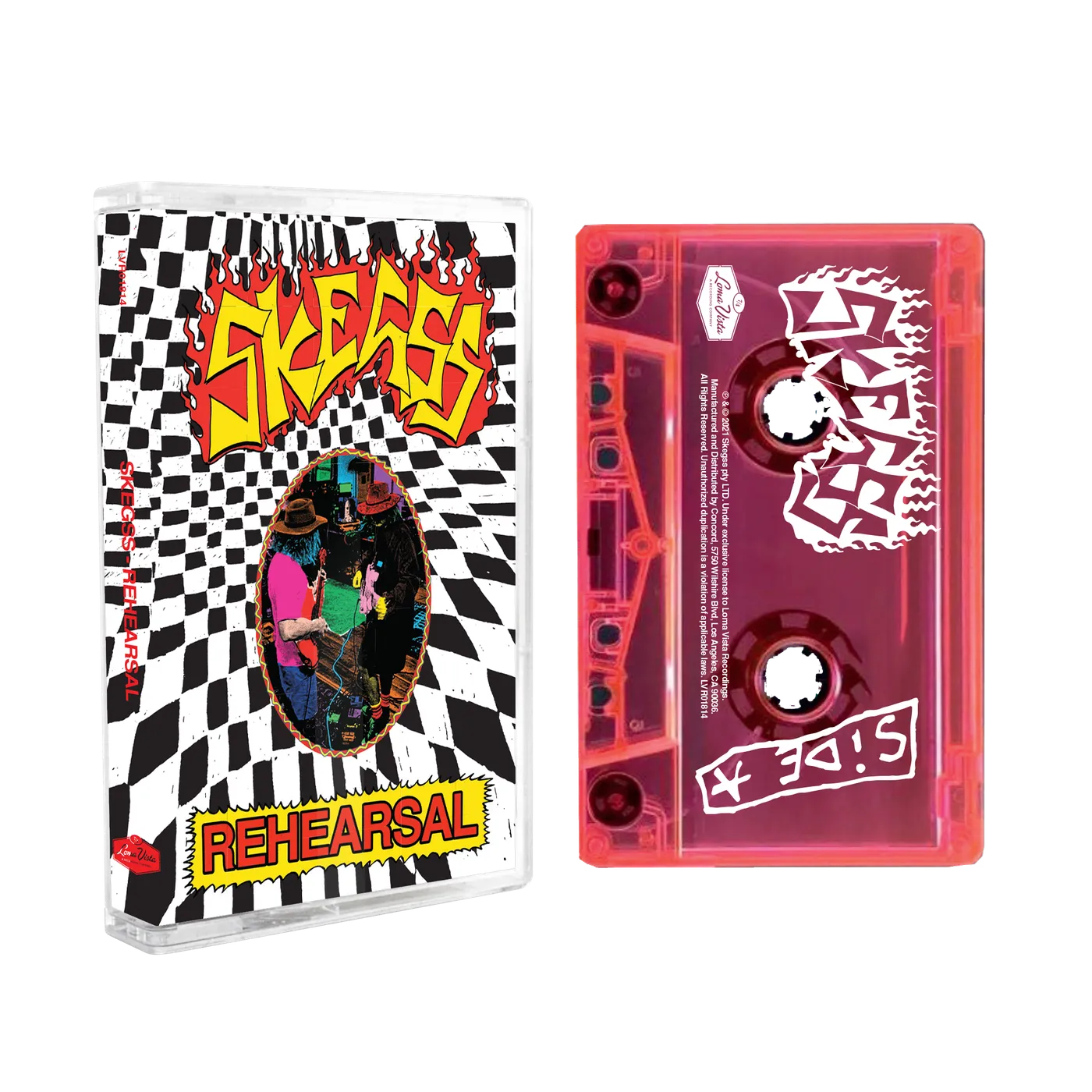 Skegss Rehearsal Limited Edition Pink Cassette