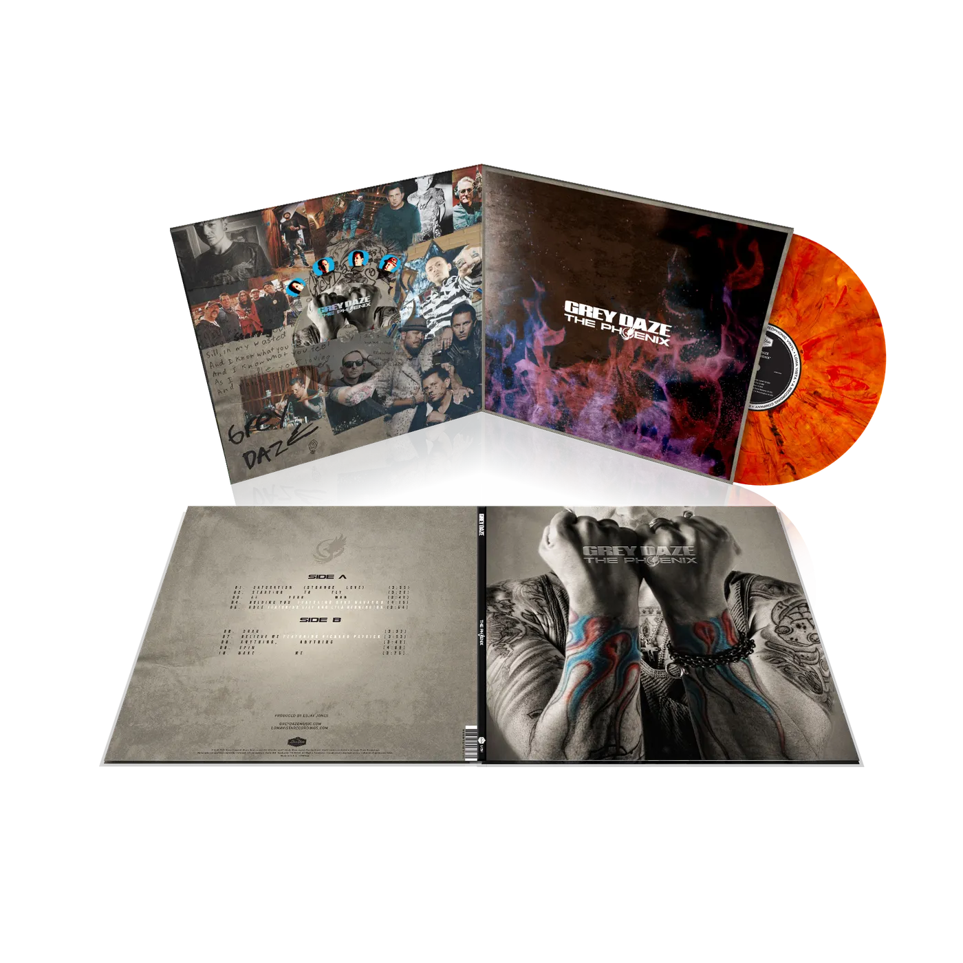 The Phoenix Deluxe Edition LP (Grey Daze Online Exclusive) (Vinyl)