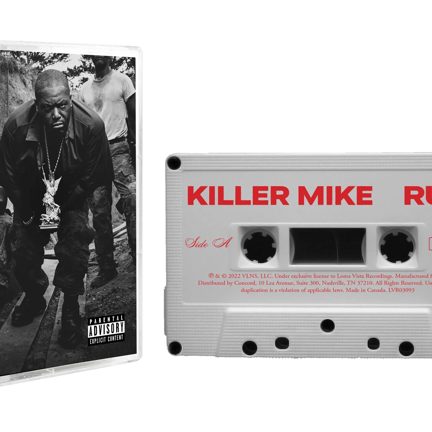 Killer Mike Run Limited Edition Cassette Single