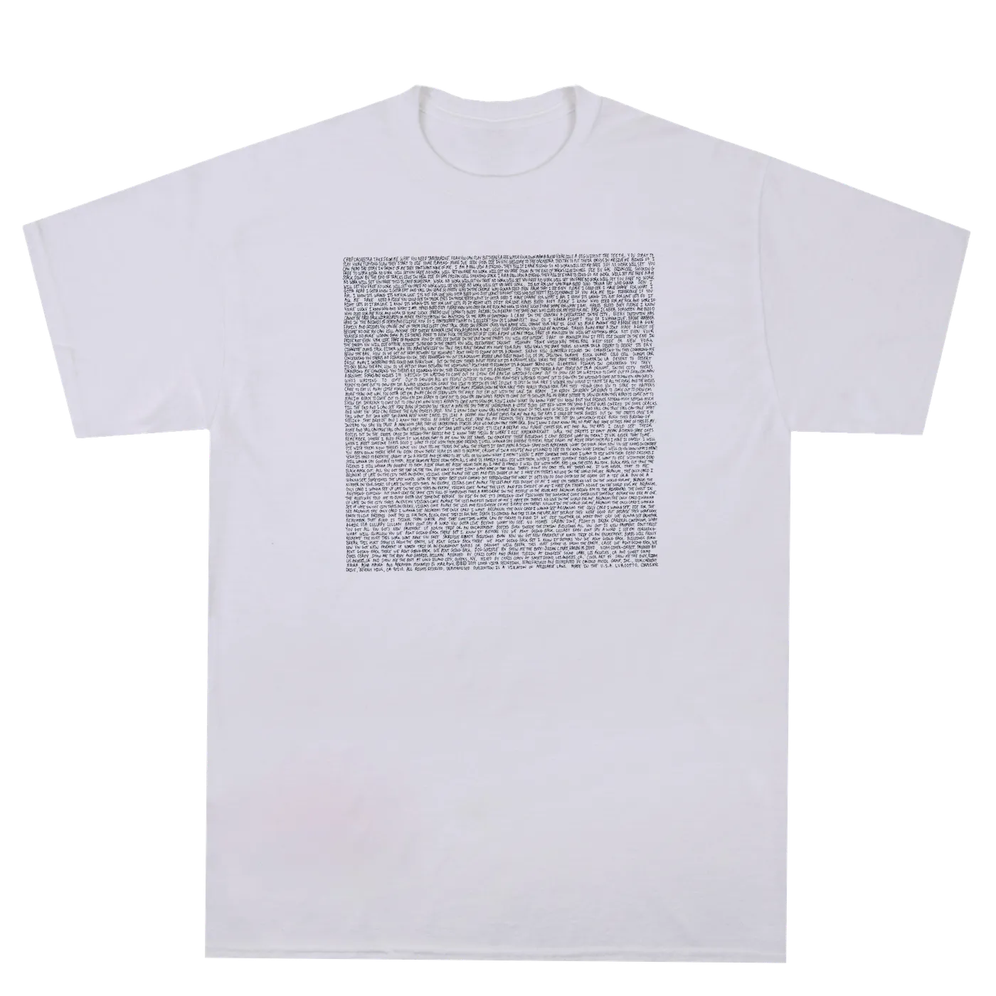 Show Me the Body Trouble The Water Text T-Shirt