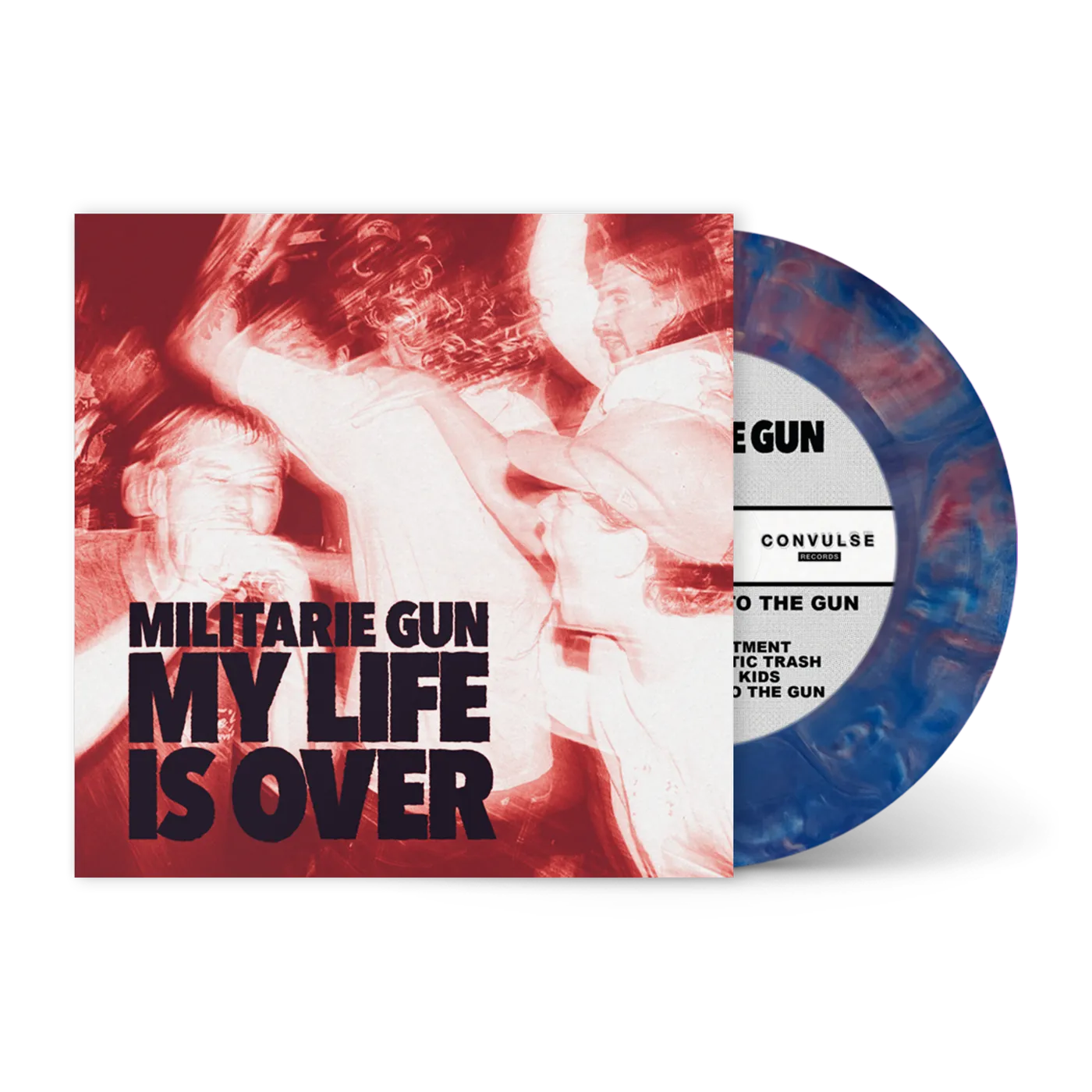 Militarie Gun My Life is Over 7" EP (Vinyl)