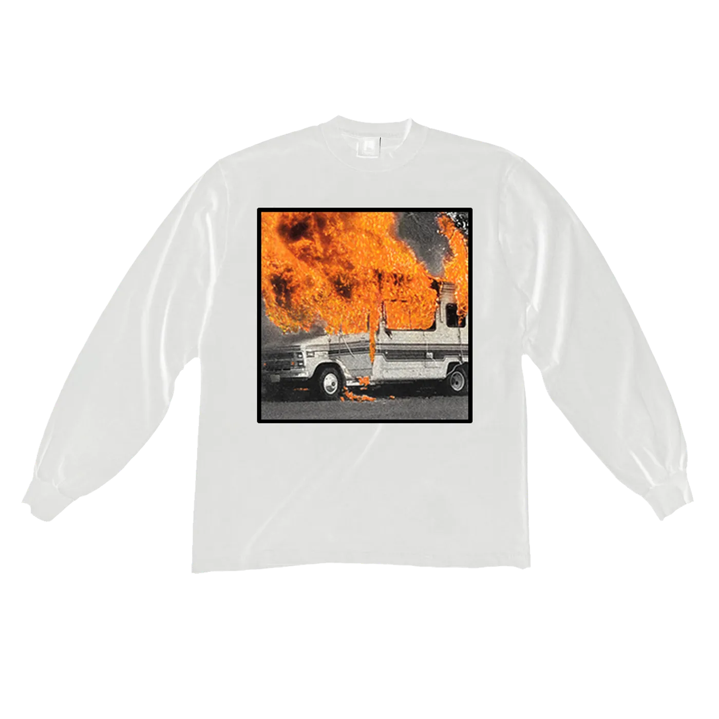 Militarie Gun All Roads Lead To The Gun White Longsleeve