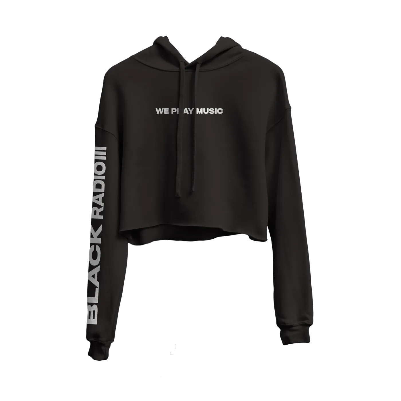 Robert Glasper Black Radio Cropped Hooded T-Shirt