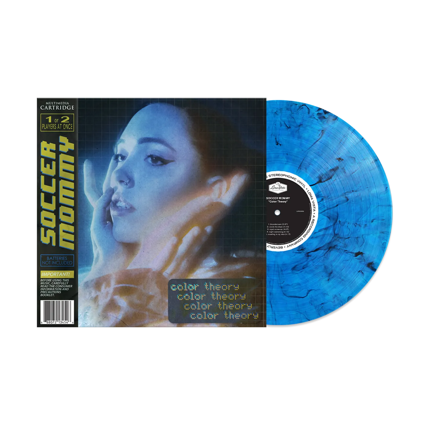 Soccer Mommy Color Theory - Limited Edition Blue Smoke Vinyl