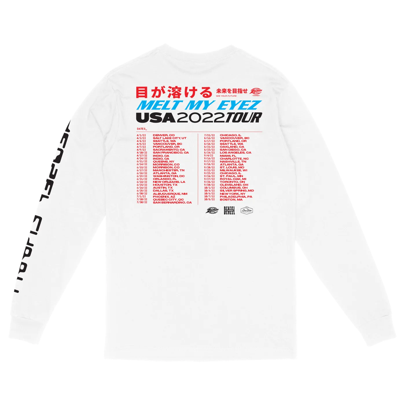 Denzel Curry Samurai Tour Longsleeve T-Shirt