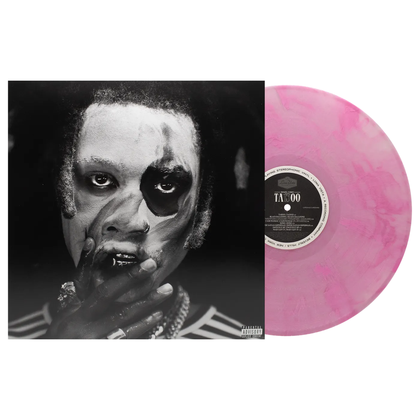 Denzel Curry TA1300 Limited Edition "Pink Marble" LP (Vinyl)