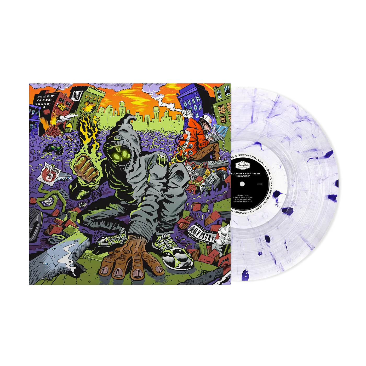 Denzel Curry UNLOCKED 'Amethyst' Vinyl Repress