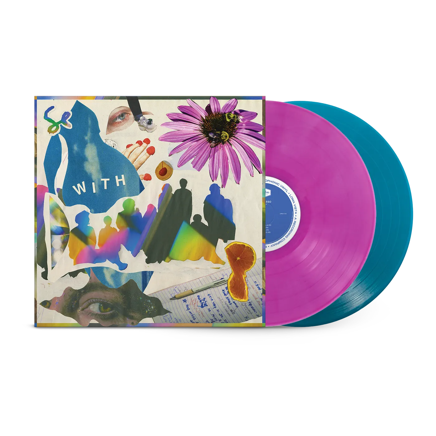 Sylvan Esso With Violet & Sea Blue 2XLP (Vinyl)