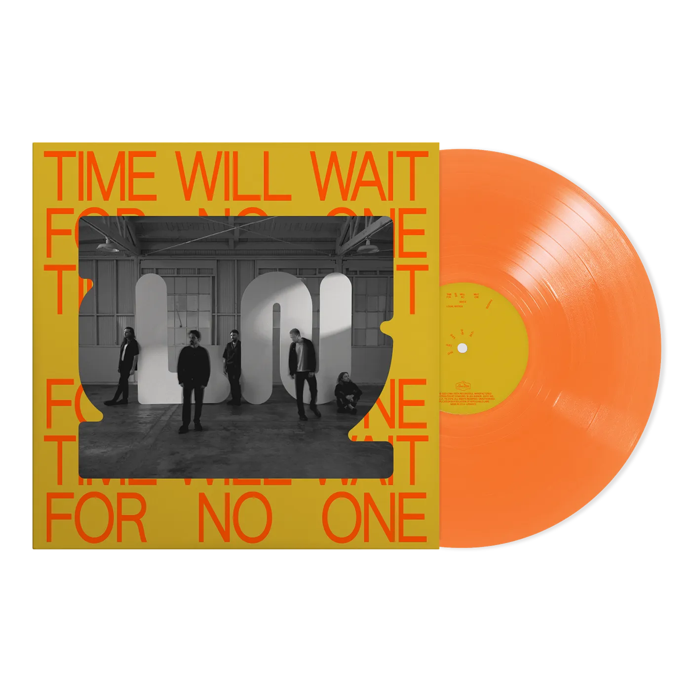 Local Natives Time Will Wait For No One LV + LN Exclusive Orange Vinyl