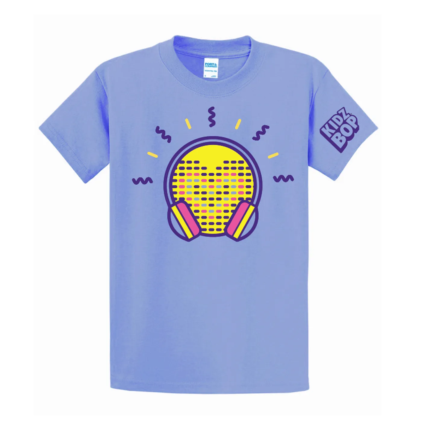Kidz Bop All-Time Greatest Hits - Headphones and Hearts Youth Tee Shirt