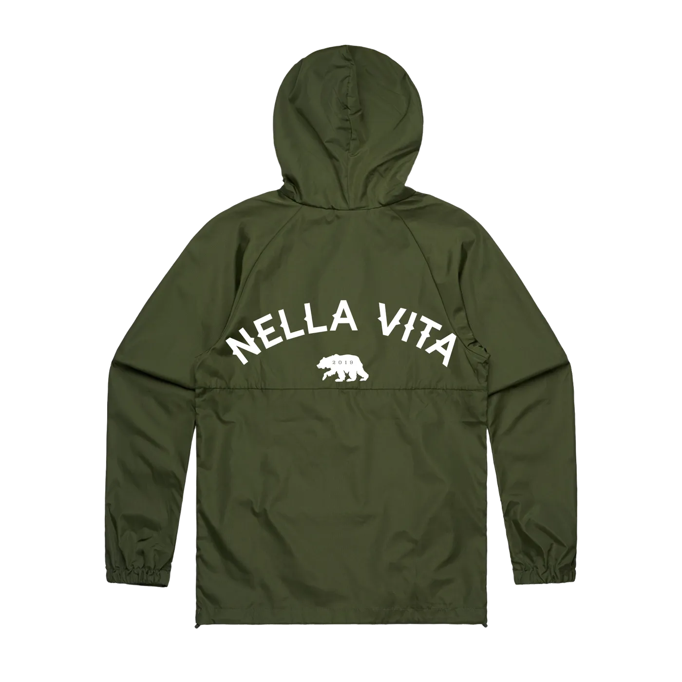 Grayscale Shamrock G Windbreaker